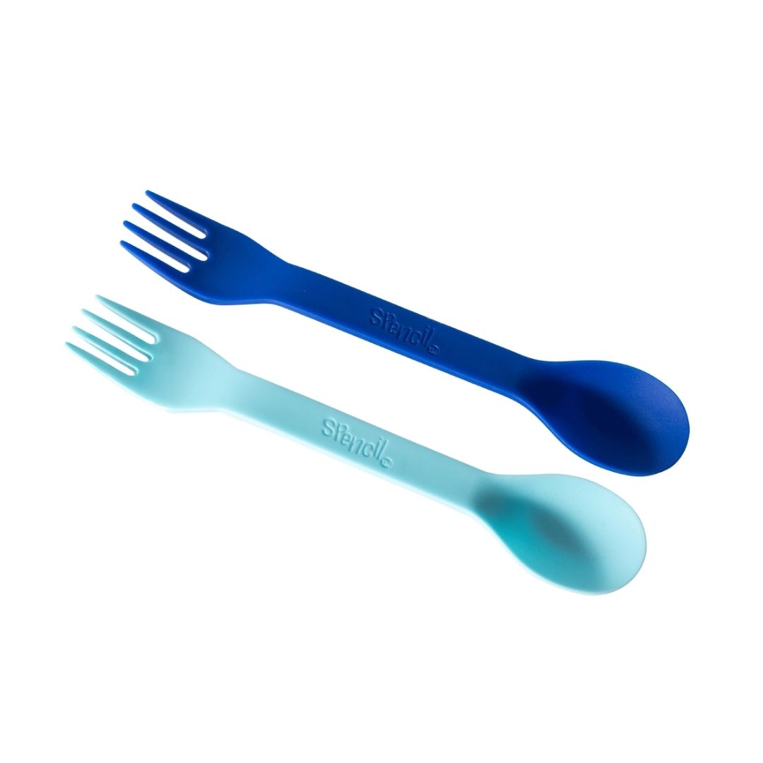 Spencil | Spork Set 2pk | Azure/Sky