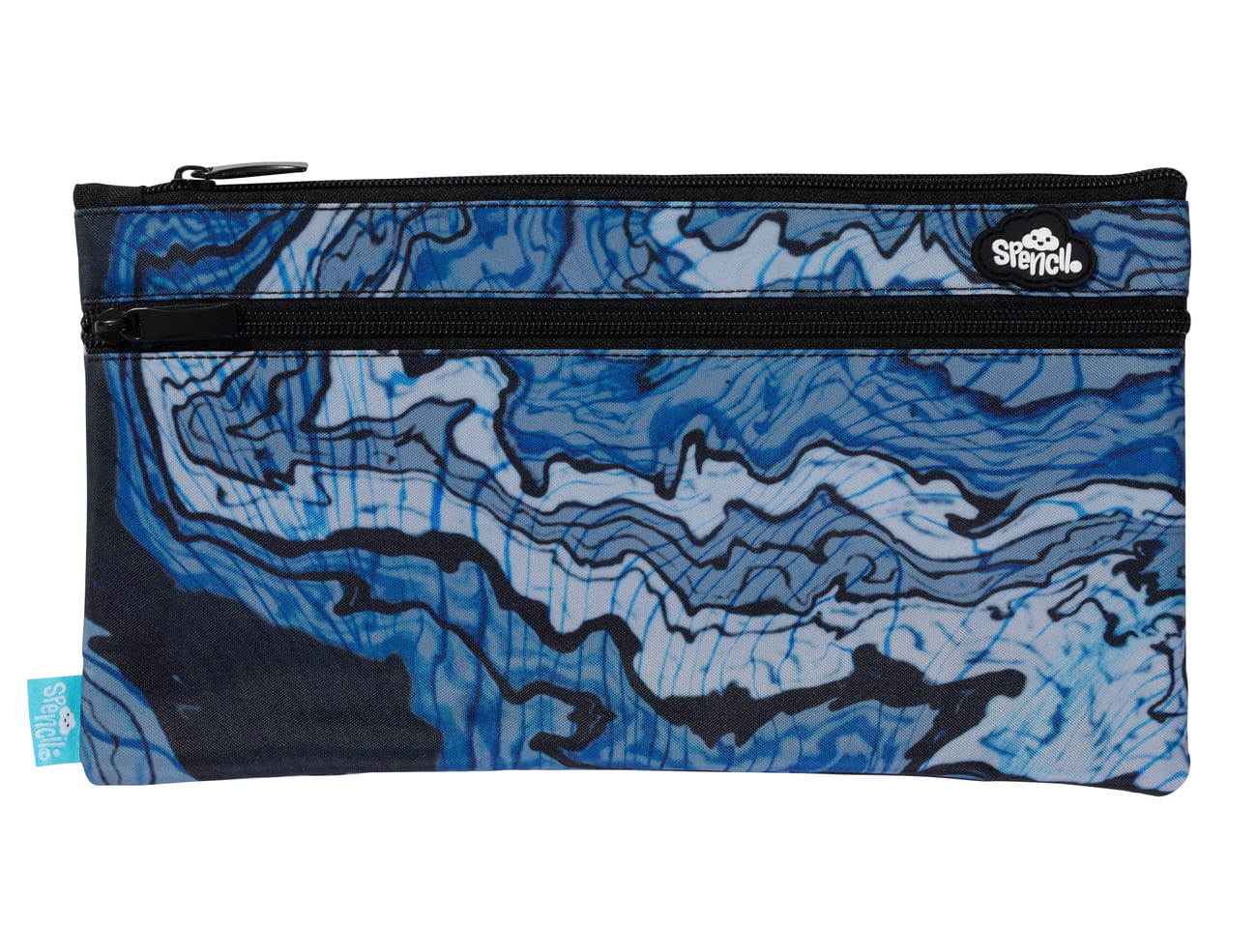 Spencil | Twin Zip Pencil Case | Ripple Effect
