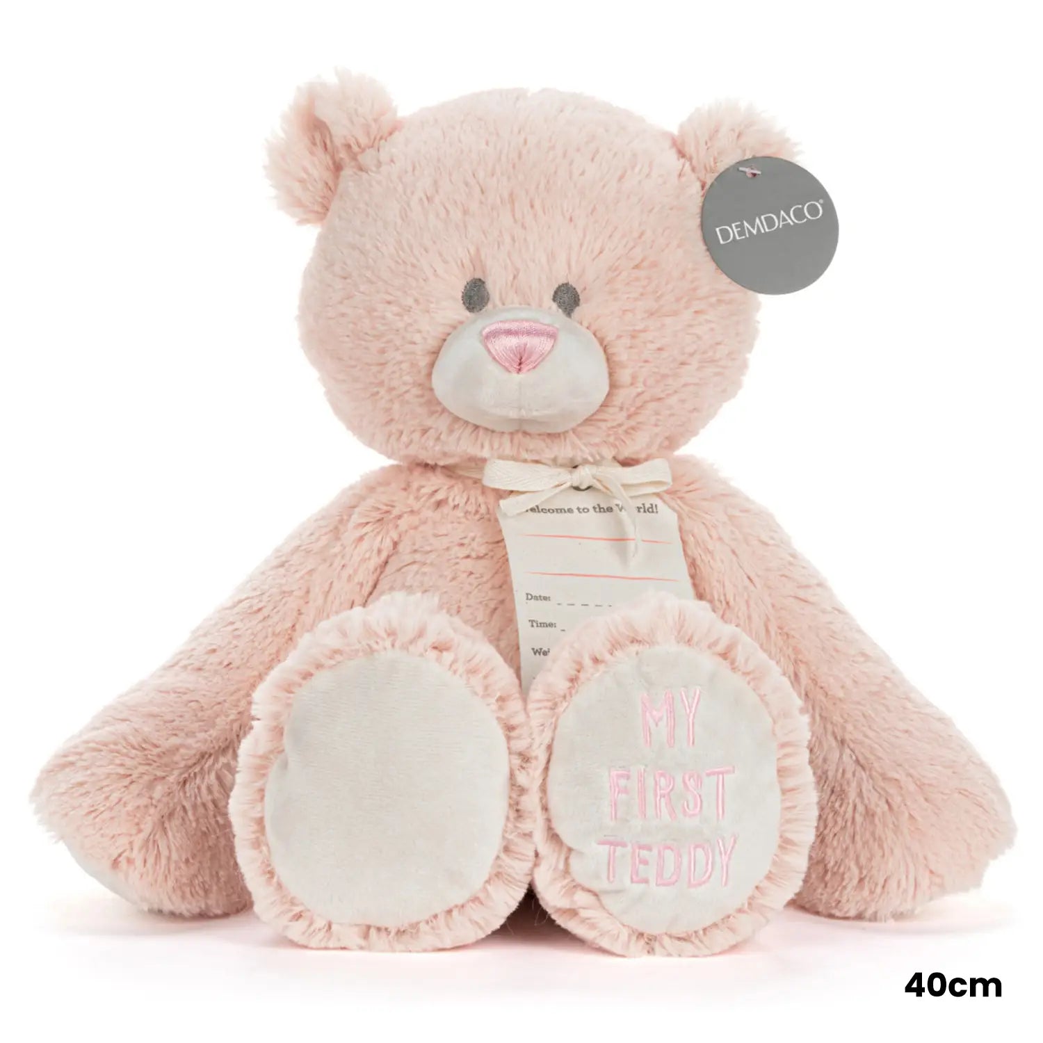Splosh | Demdaco | My First Teddy Pink 40cm