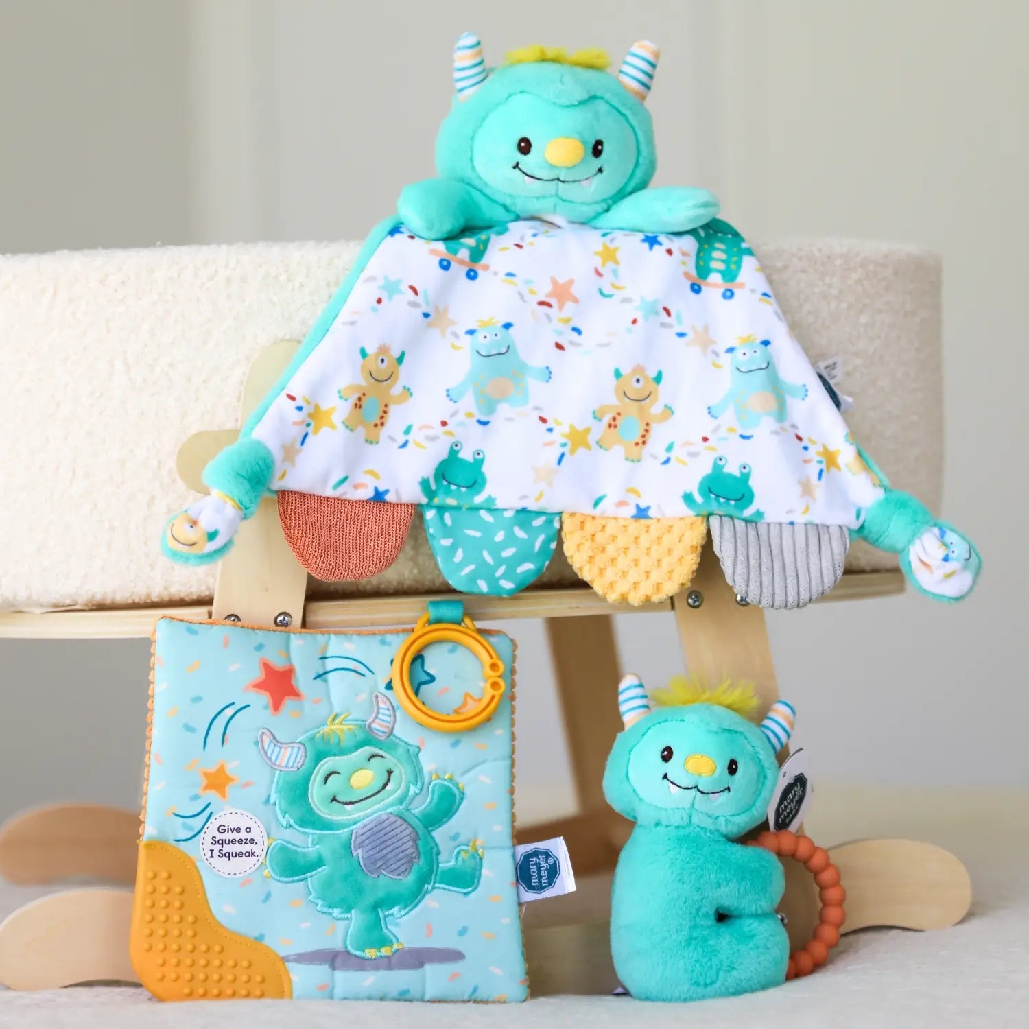 Splosh | Mary Meyer Teether Rattle | Mookie Monster