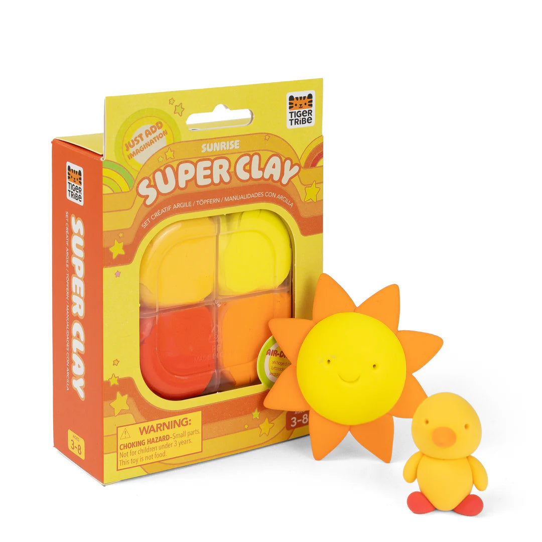 Tiger Tribe | Super Clay | Sunrise (Yellow & Orange)