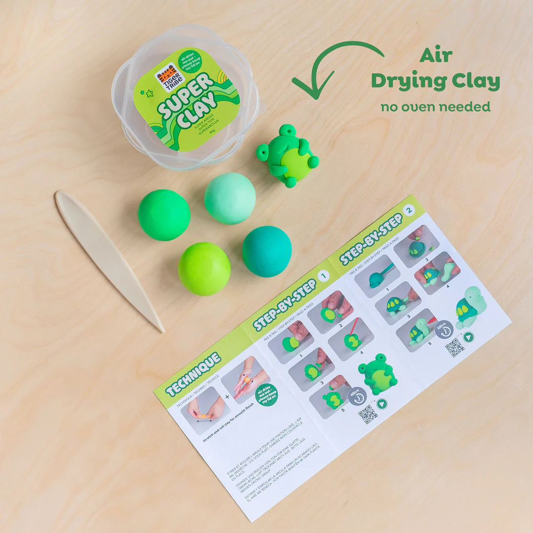 Tiger Tribe | Super Clay | Jungle (Greens)