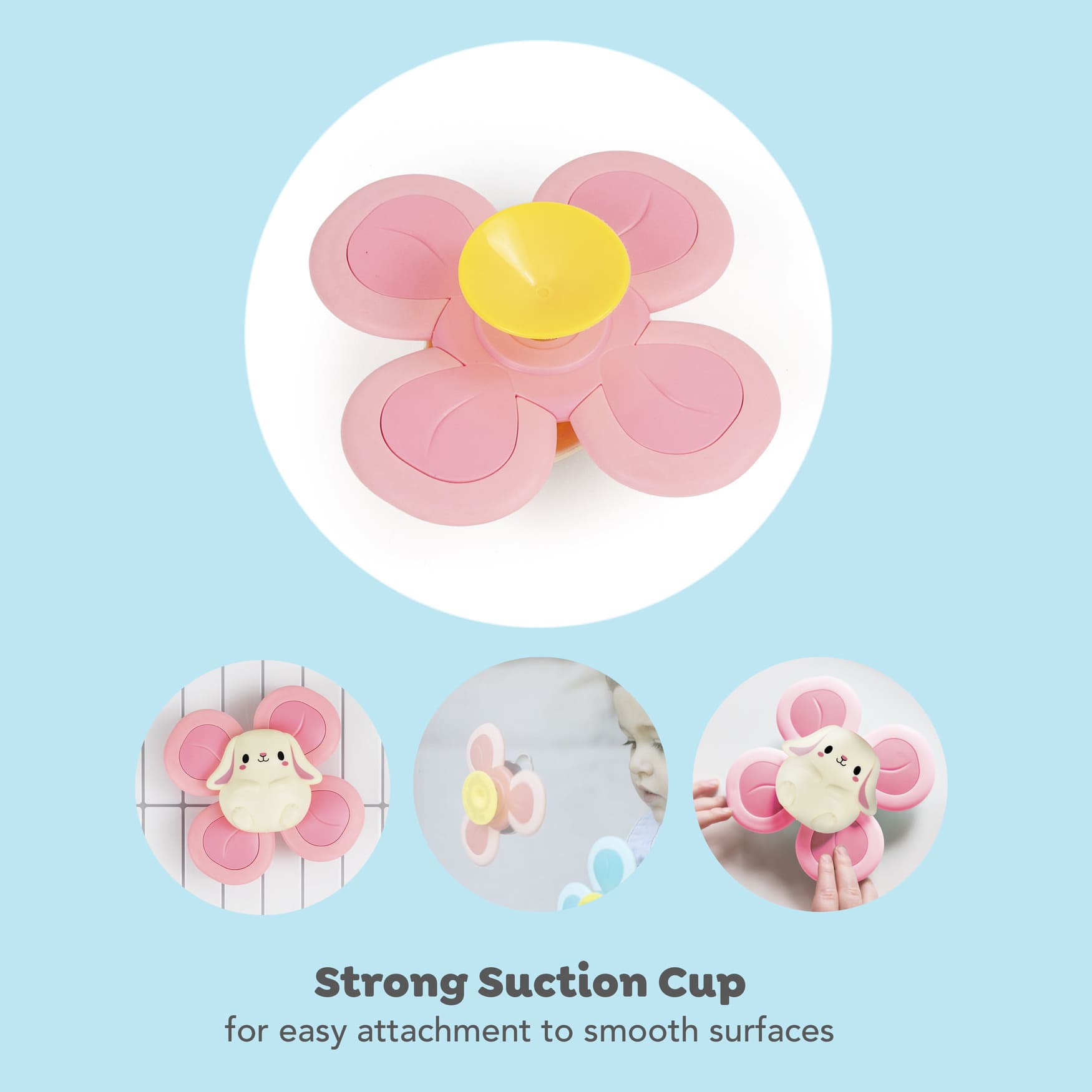 Tiger Tribe Sensory Spinner | Bunny