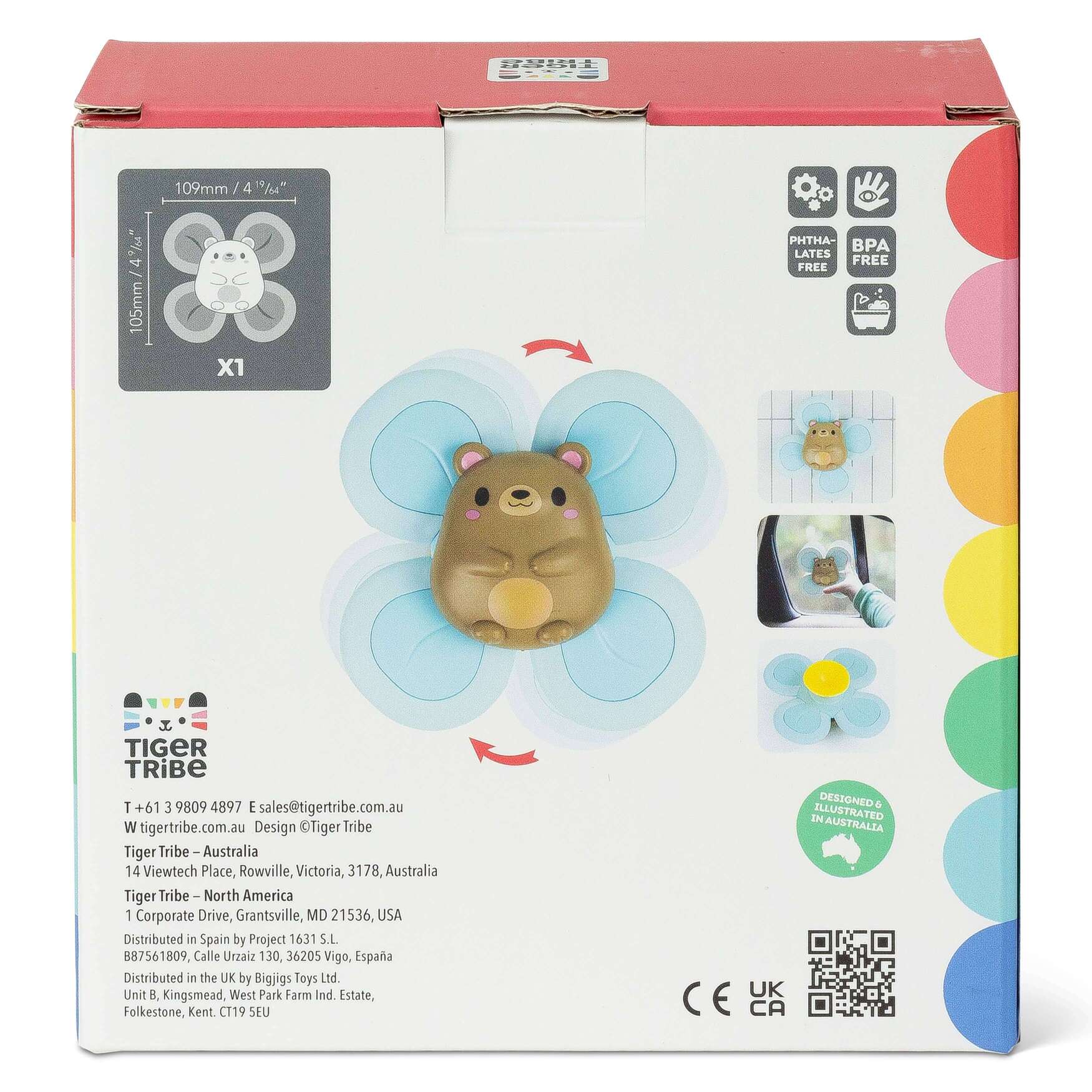 Tiger Tribe Sensory Spinner | Bear
