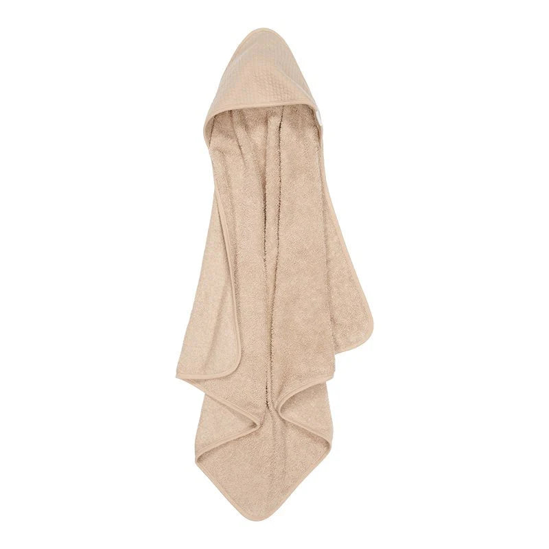 Little Dutch | Little Farm Hooded Towel Pure Beige