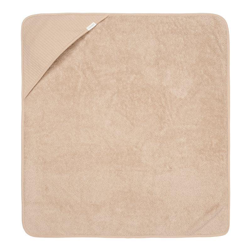 Little Dutch | Little Farm Hooded Towel Pure Beige