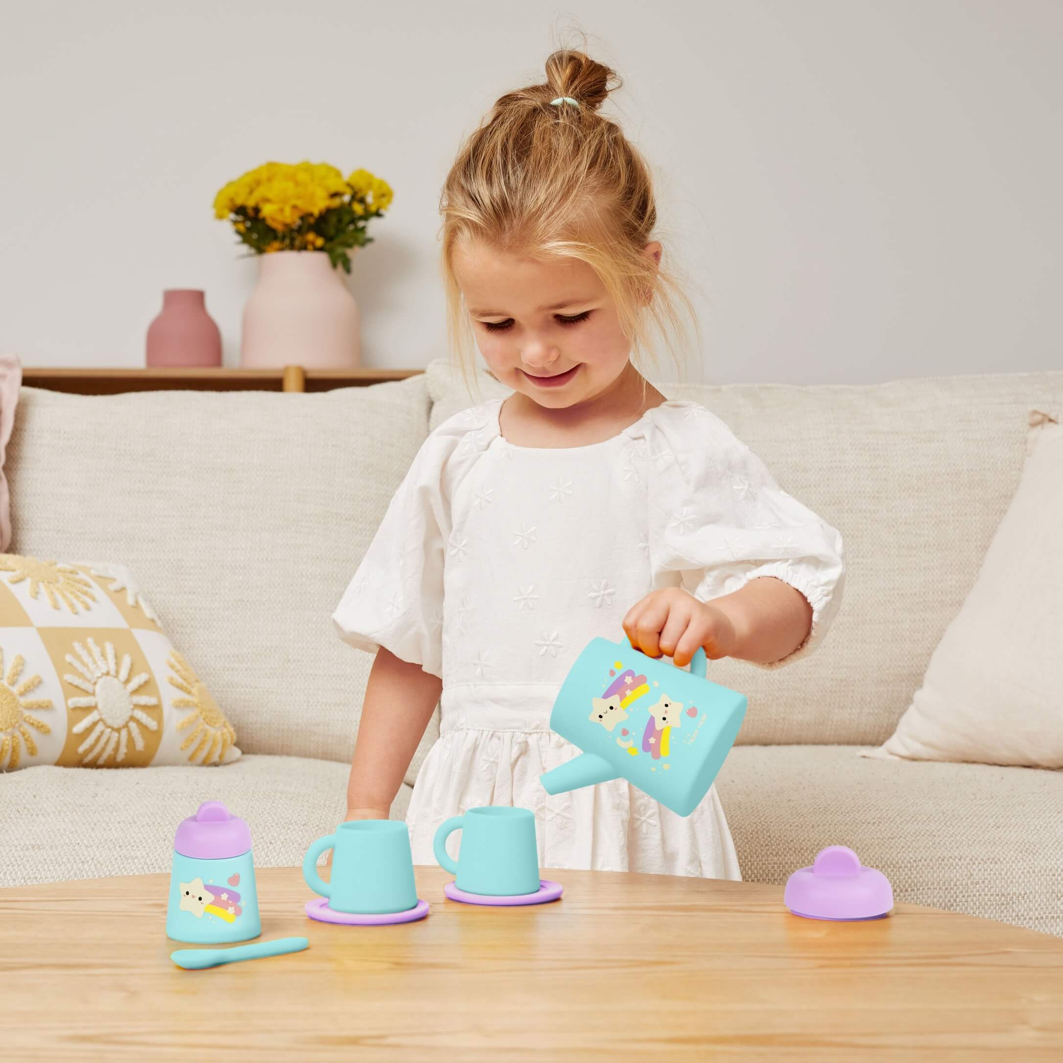 Tiger Tribe Silicone Tea Set | Starlight Party