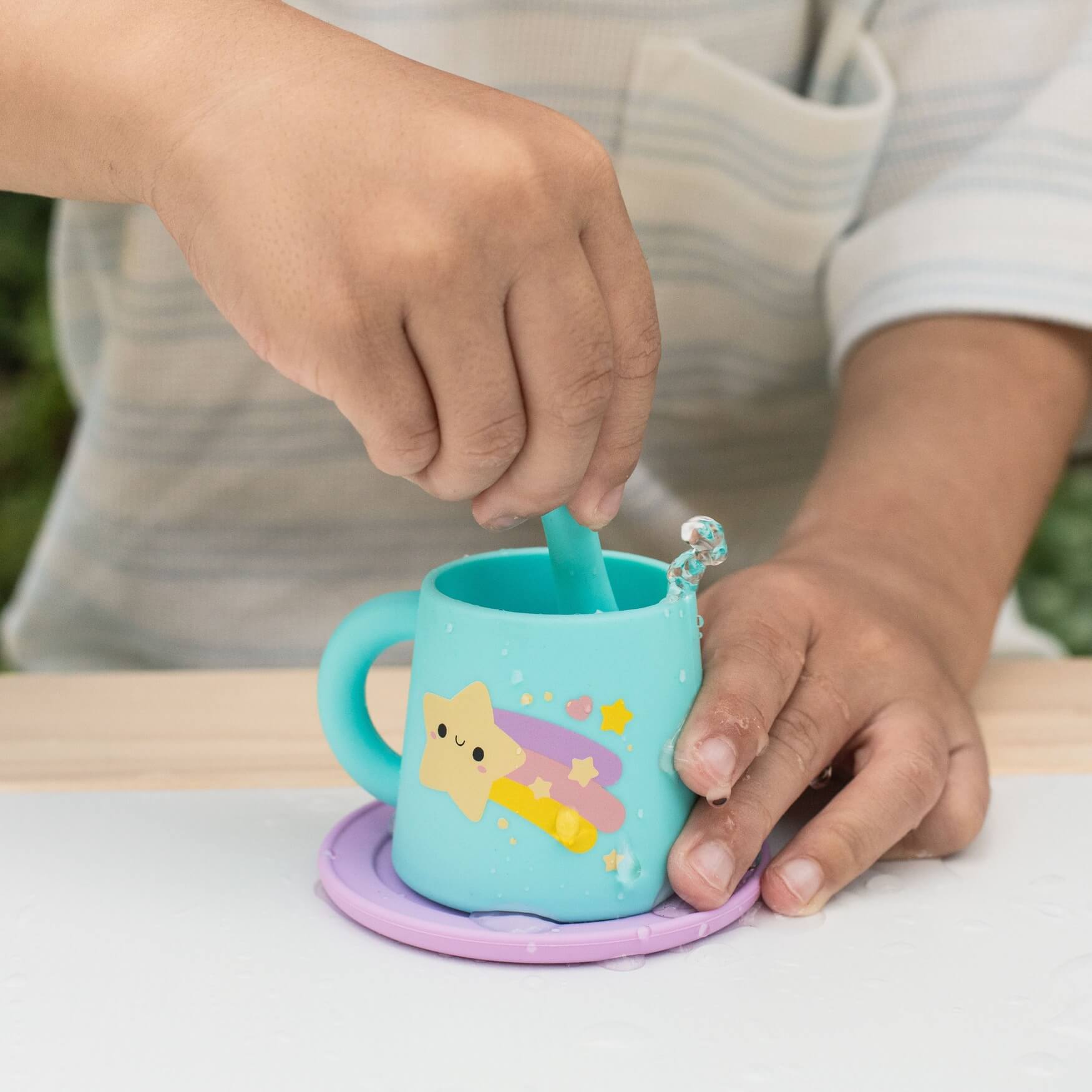 Tiger Tribe Silicone Tea Set | Starlight Party