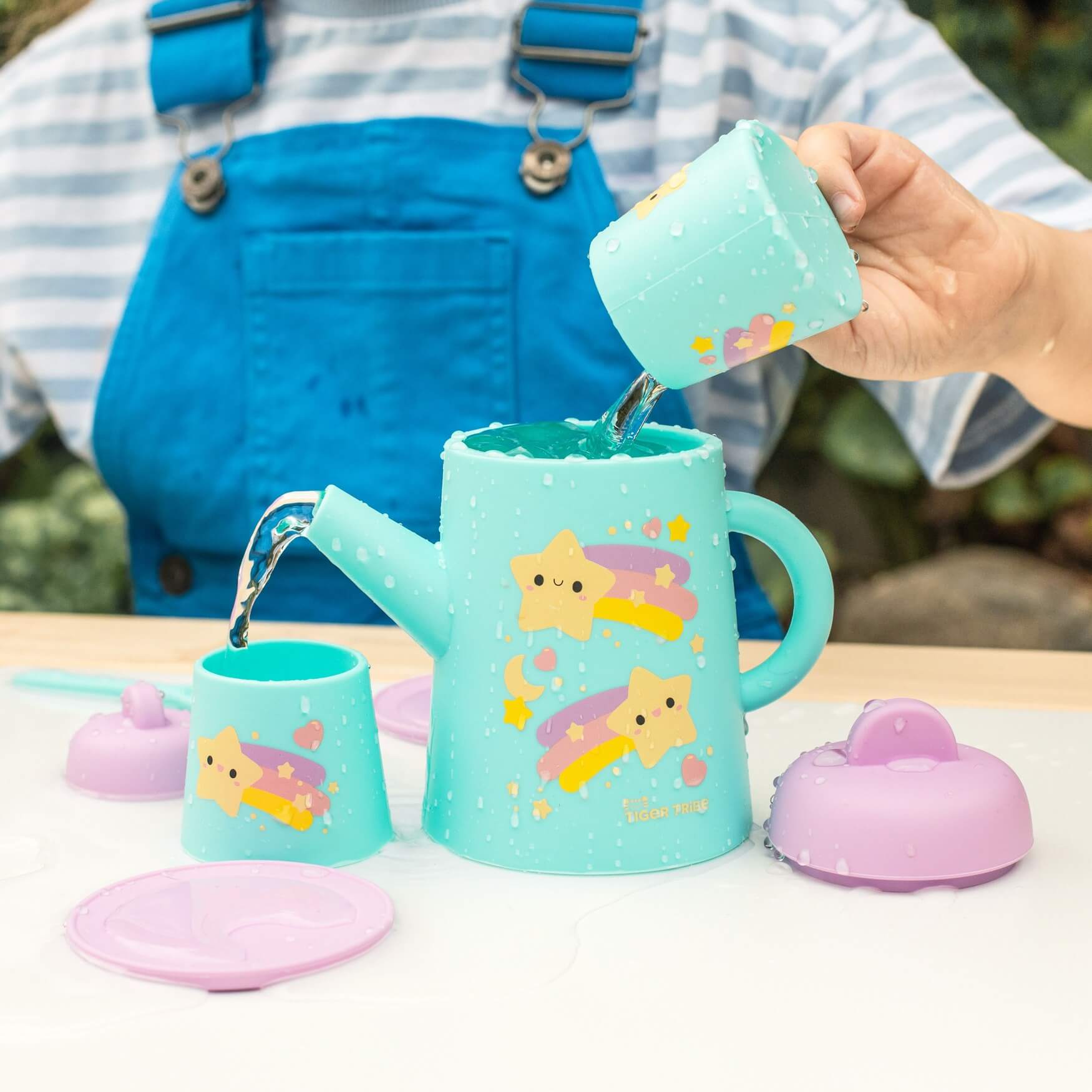 Tiger Tribe Silicone Tea Set | Starlight Party