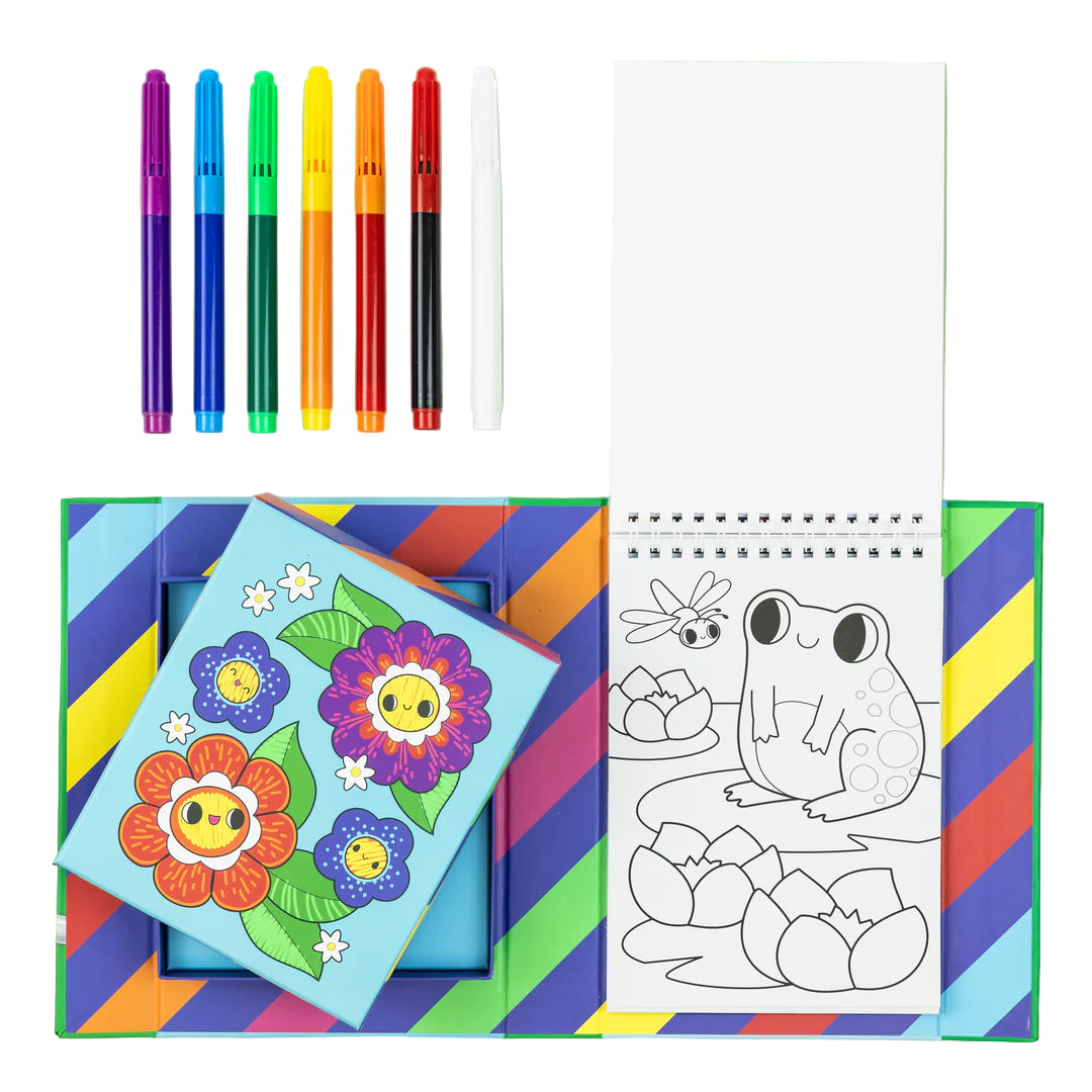 Tiger Tribe | Change Colouring Set | Garden Friends