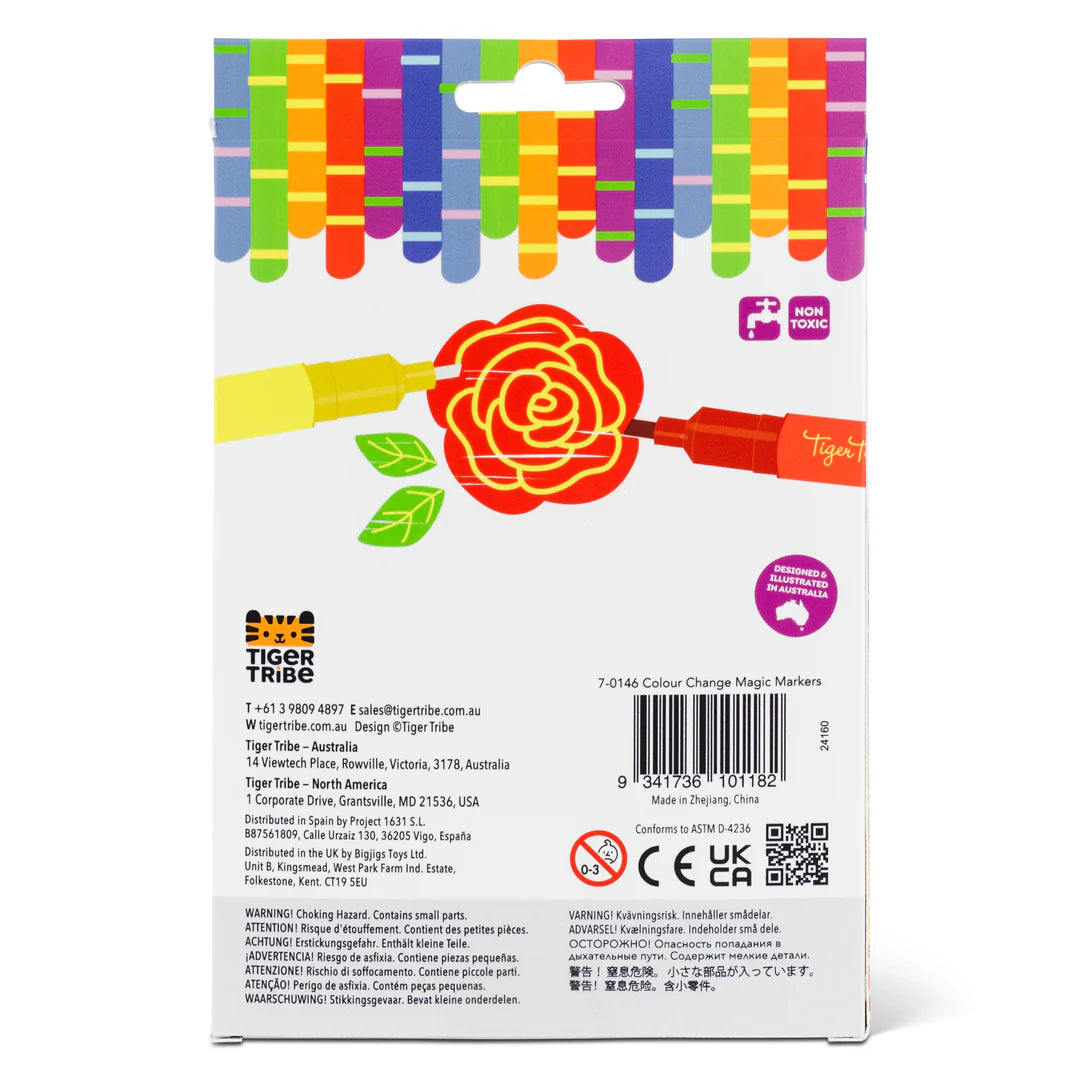 Tiger Tribe | Colour Change Magic Markers