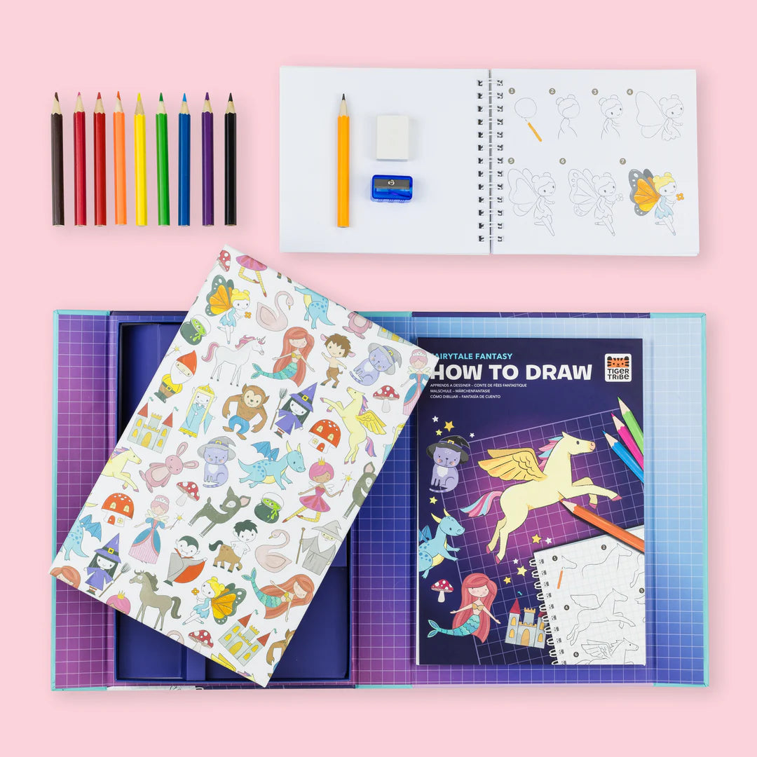 Tiger Tribe | How to Draw | Fairytale Fantasy