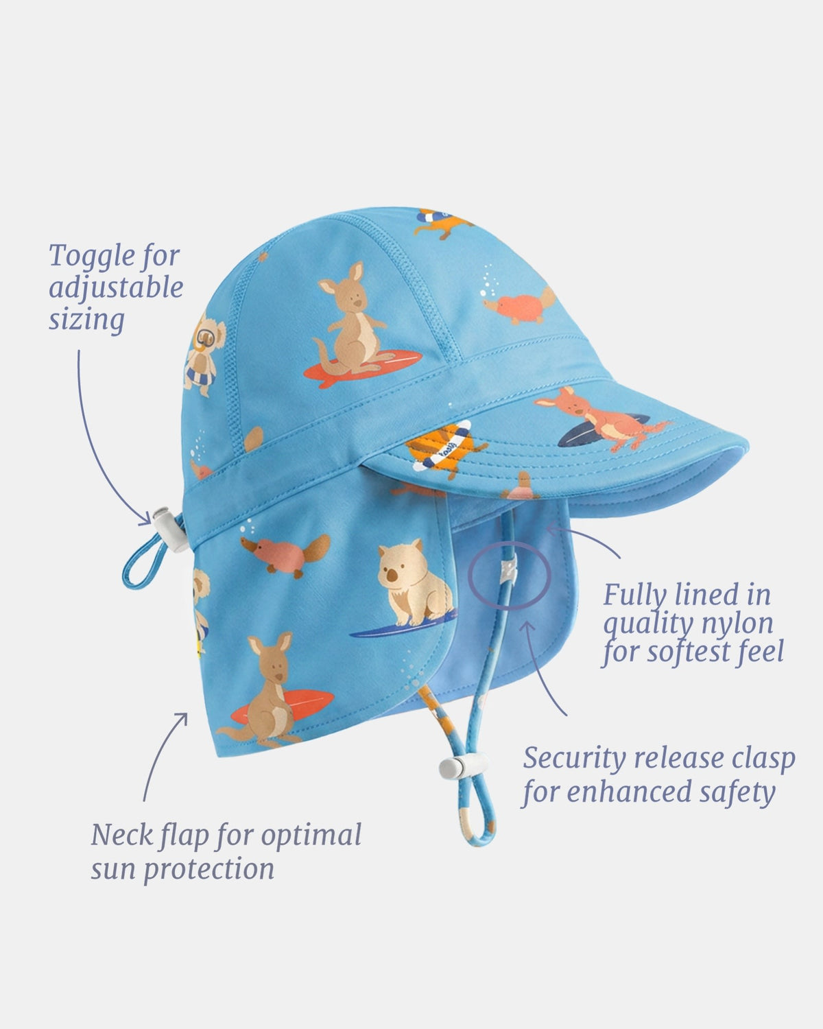 Toshi | Swim Flap Cap Pirate Beach Buddies
