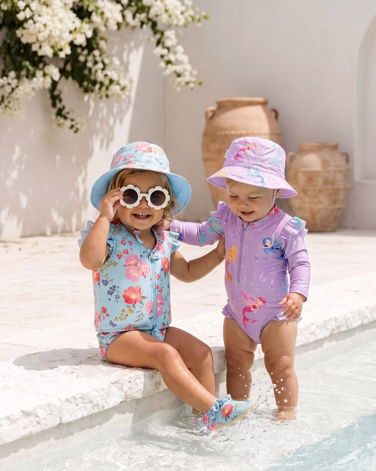 Toshi | Swim Onesie L/S Twinkle Princess Mermaid