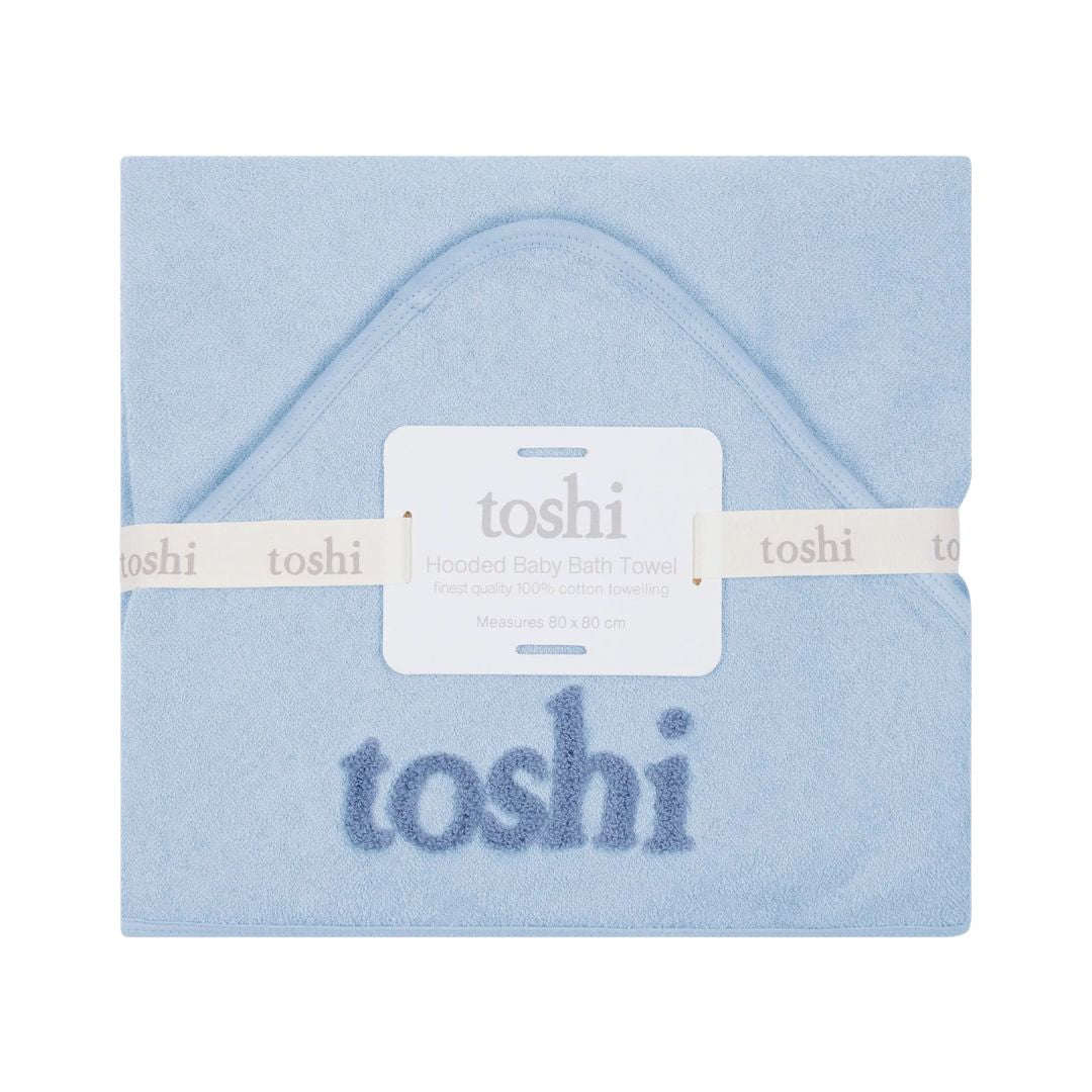 Toshi | Hooded Baby Bath Towel Yummy | Bluebell