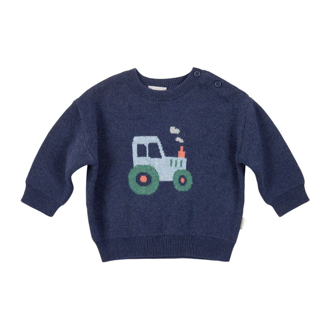 Toshi | Organic Pullover Mystical | Tiny Tractors
