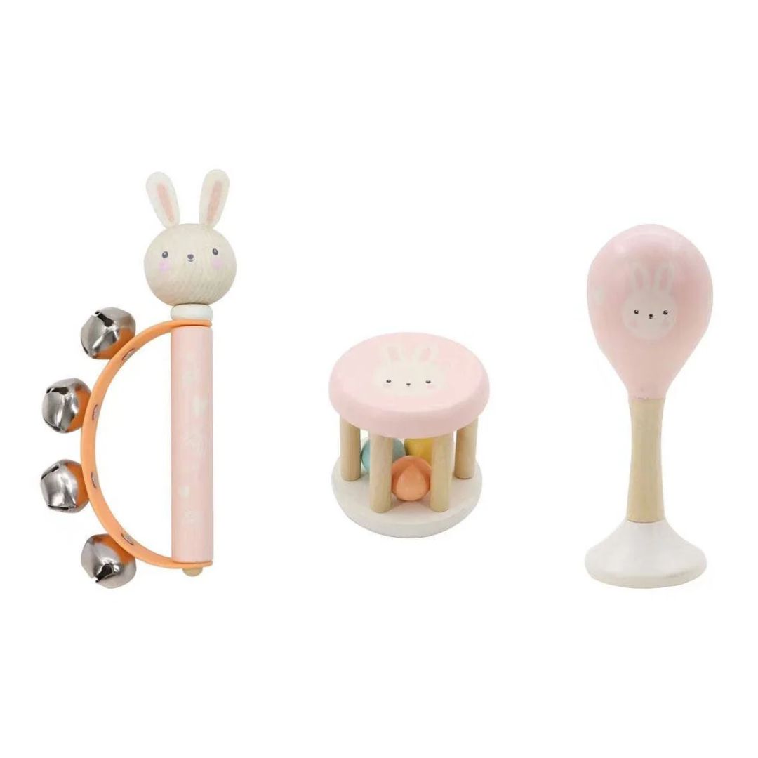ToysLink | Wooden Baby Musical Set | Bunny