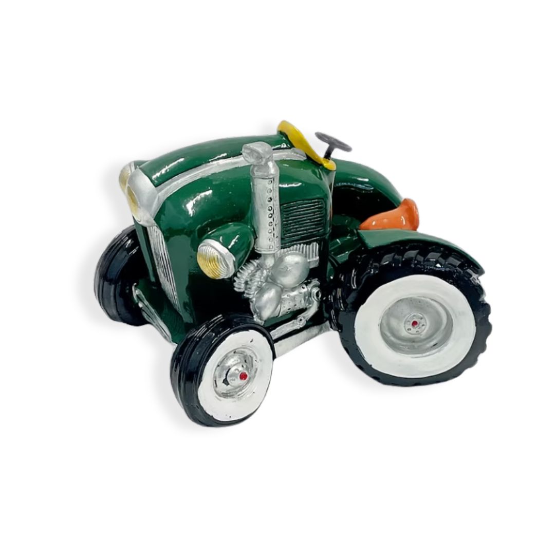Tractor Money Box Green