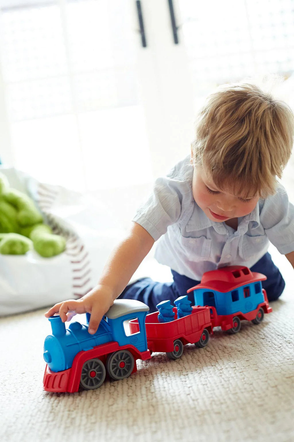 Green Toys | Train Blue
