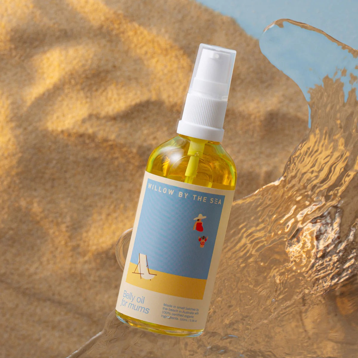 Willow By The Sea | Belly Oil for Mums 100ml