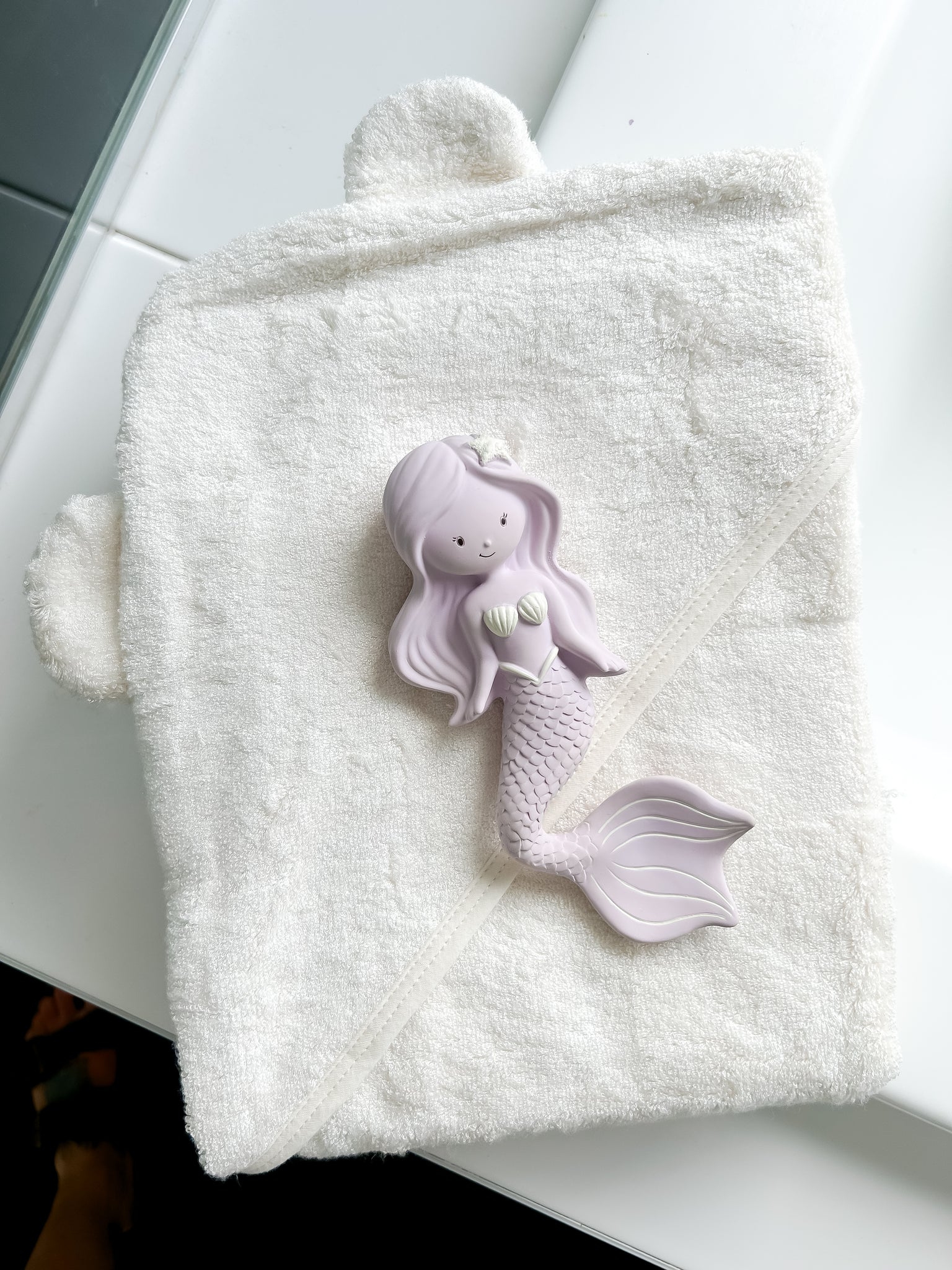 Winnie Parkes | Maeve the Mermaid Teether | Grape/Purple