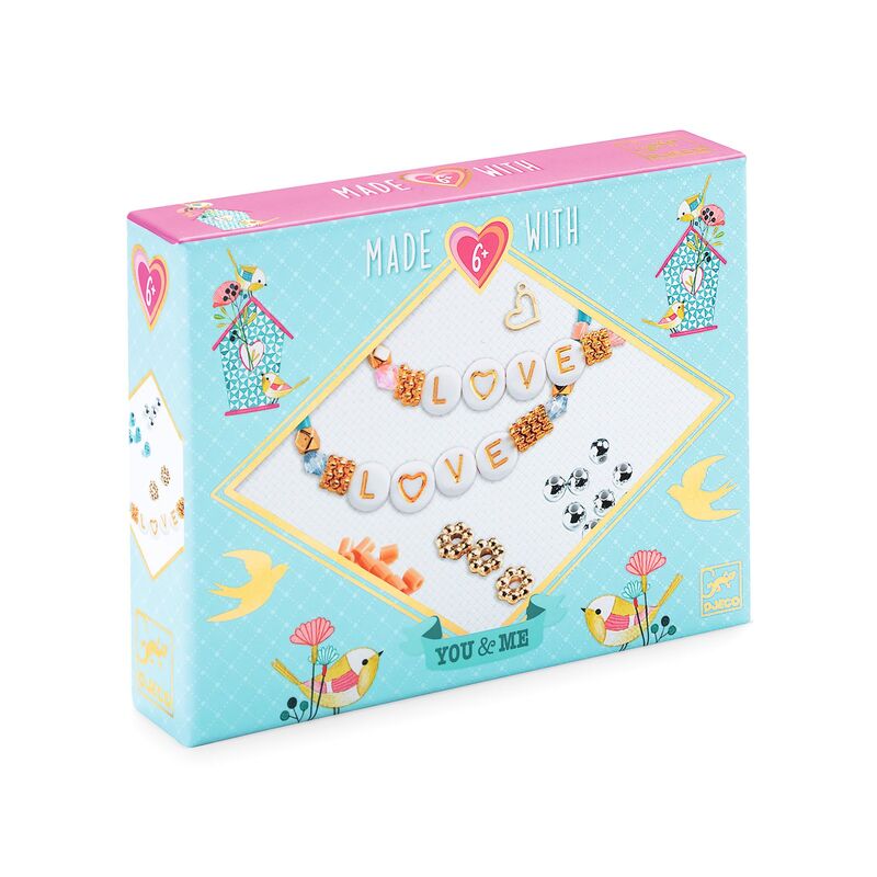 You & Me Letter Threading Beads Set
