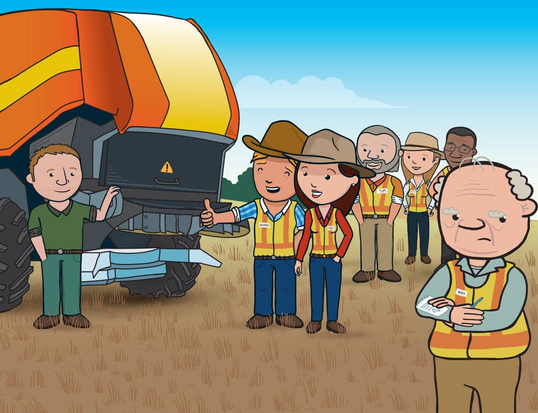 George The Farmer The Island of Big Ideas