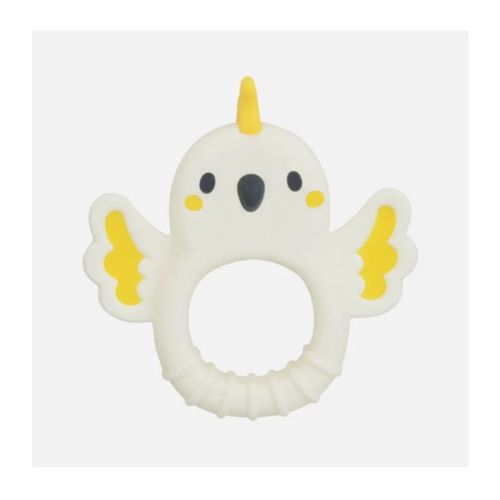 Tiger Tribe Cockatoo Silicone Teether