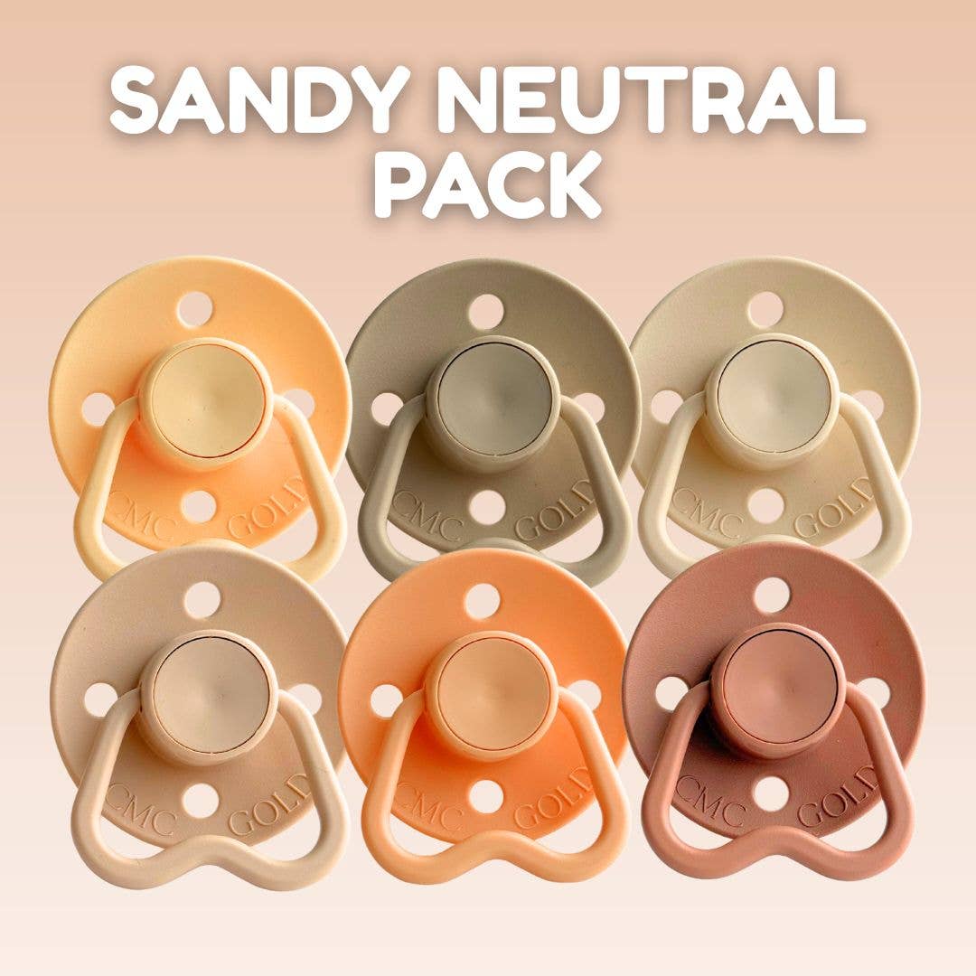 CMC Hold Me Dummy Pre Packs (6 Pack) - Coastal Calm Pack / Size 1 (NB-6m)