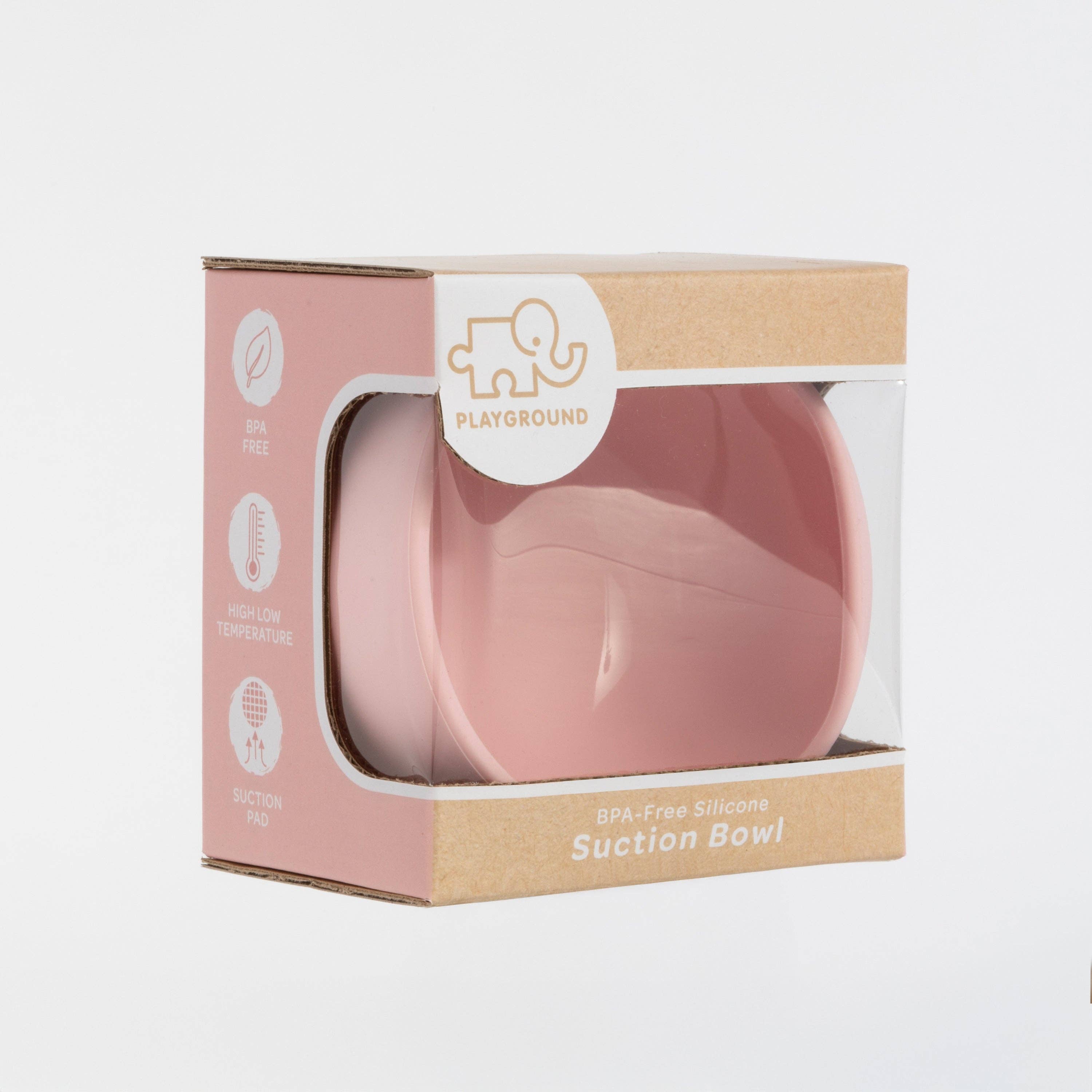 Living Textiles - Silicone Bowl- Light Pink
