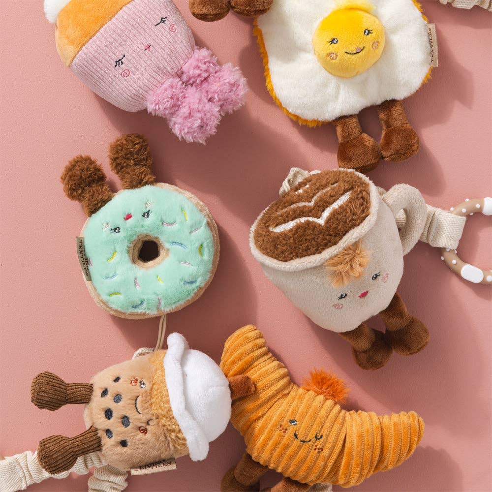 Living Textiles Mini Market Brunch Stroller Toys Coffee & Croissant