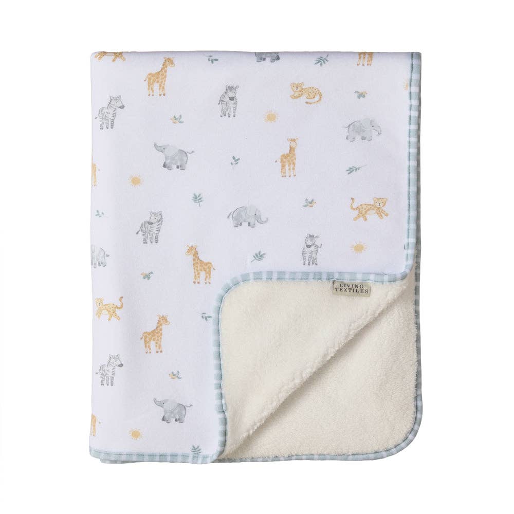 Living Textiles Sherpa Blanket | Roam & Roar