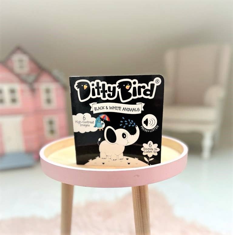 Ditty Bird | Black and White Sound Book