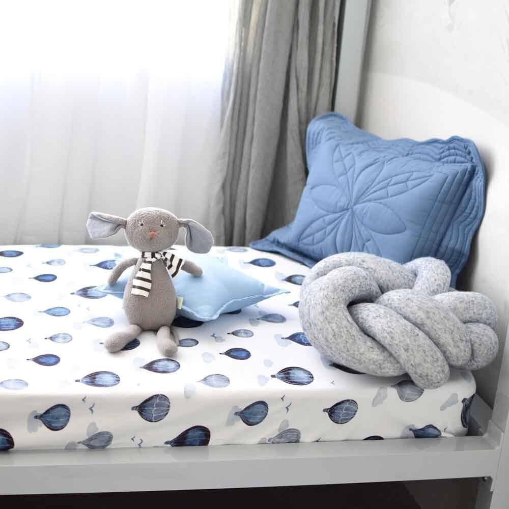 Snuggle Hunny - Cloud Chaser Fitted Cot Sheet