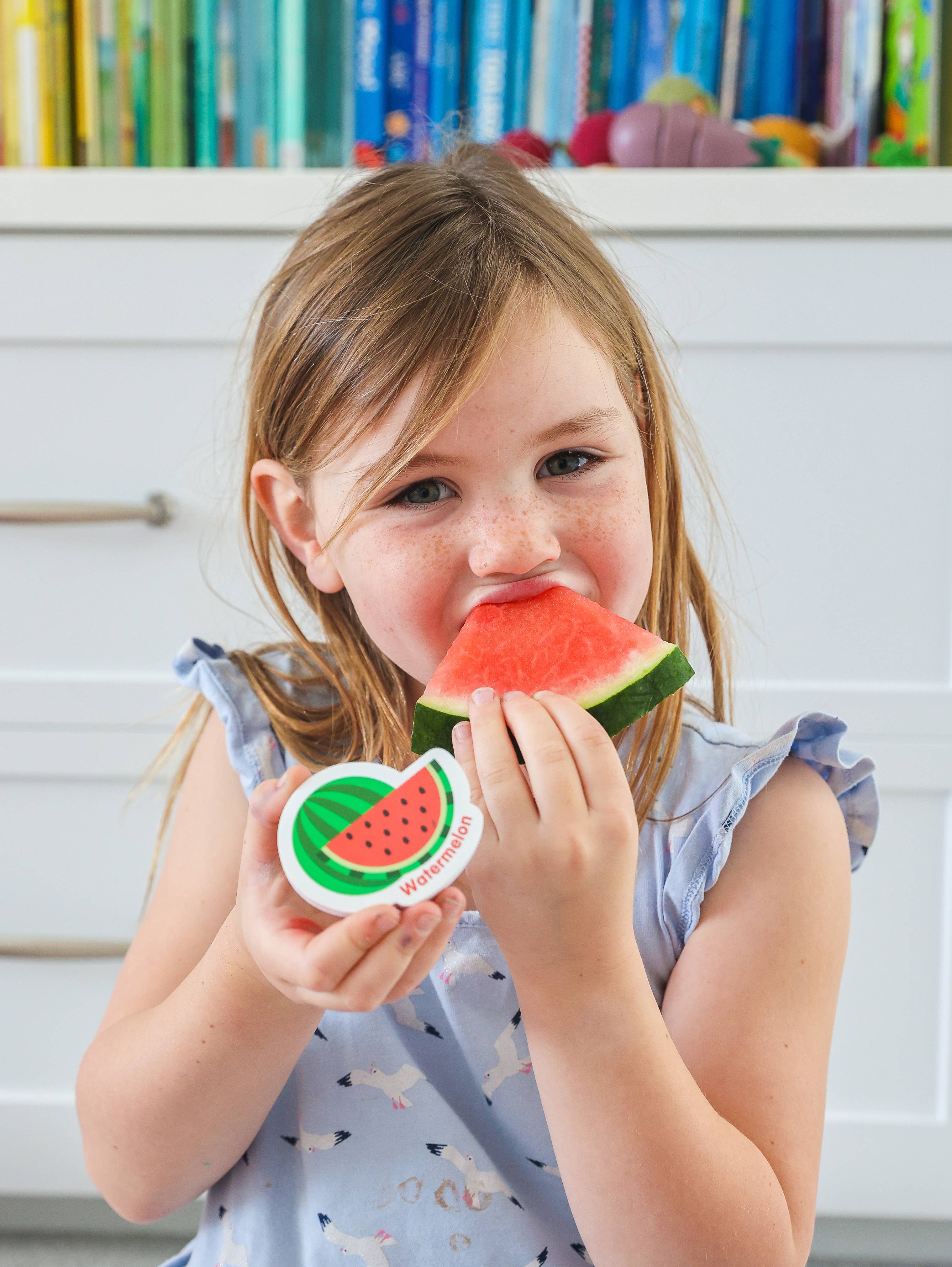 Curious Columbus | Magnetic Foods and Letters