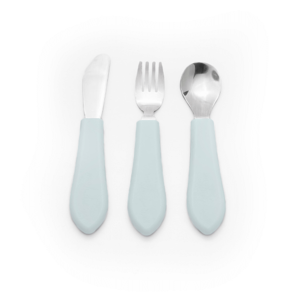 Wild Indiana Fancy Cutlery Set | Duck Egg Blue