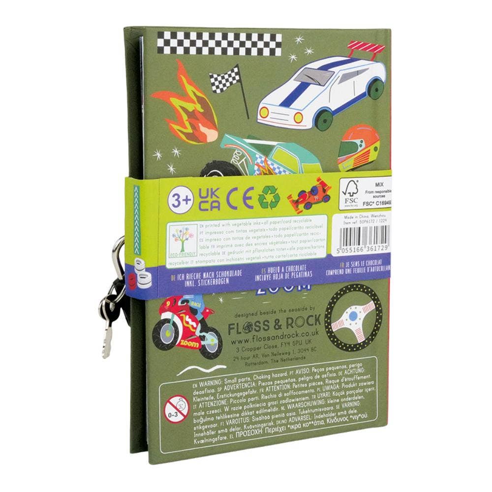 Floss & Rock My Secret Scented Diary | Cars