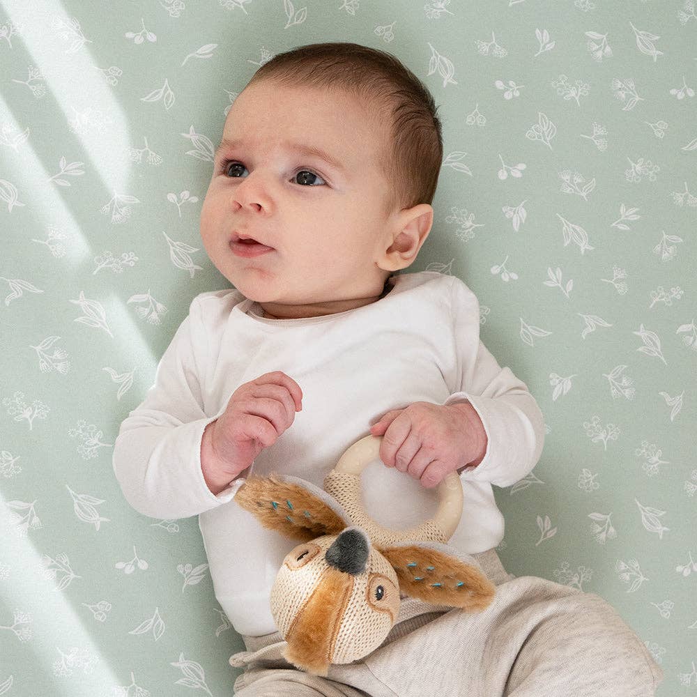 Living Textiles - 2 Pack Organic Cot Fitted Sheet - Australiana