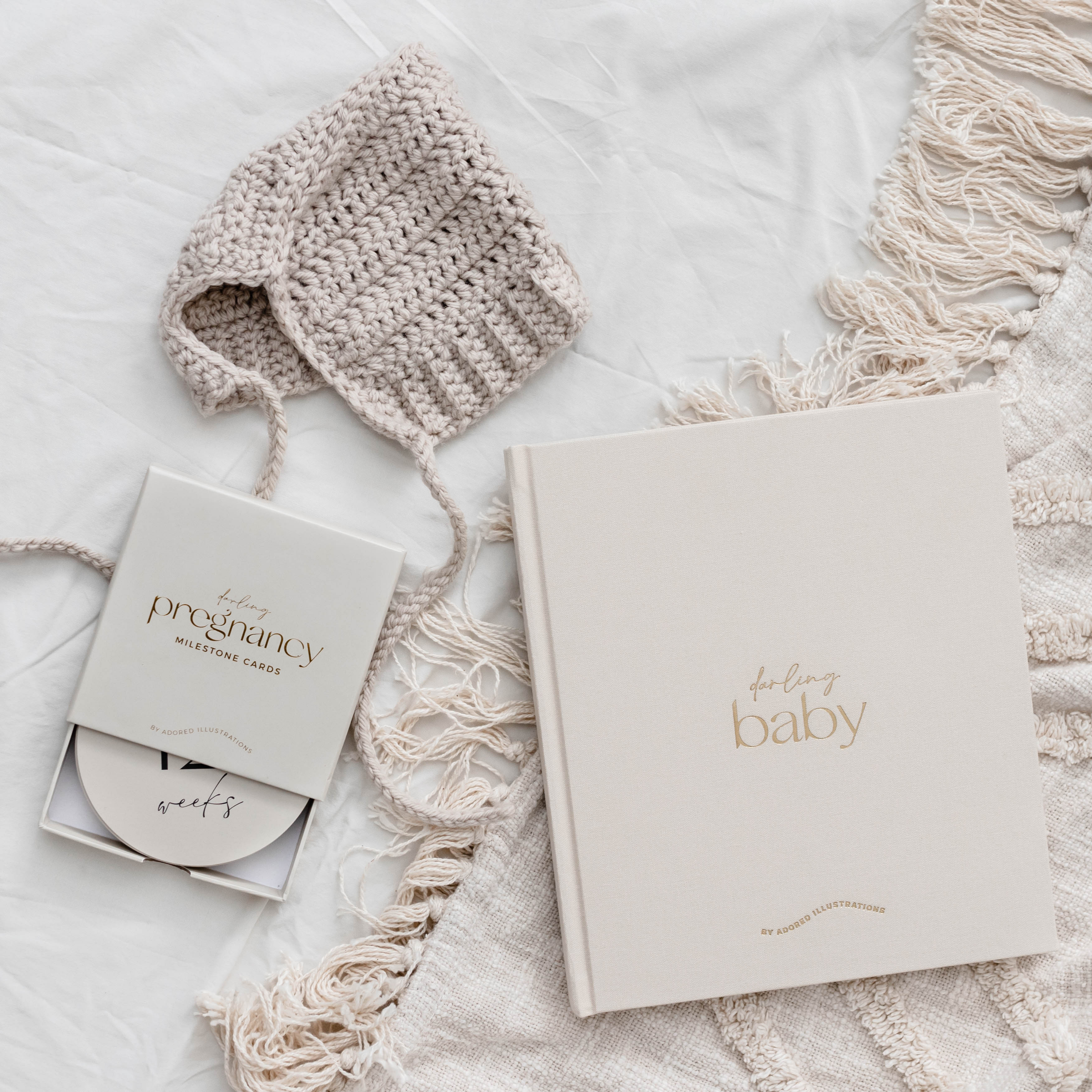 Adored Illustrations | Darling Baby Journal