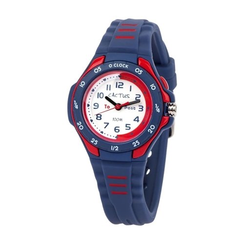 Cactus Watch | Mentor - Time Teacher Watch - Blue