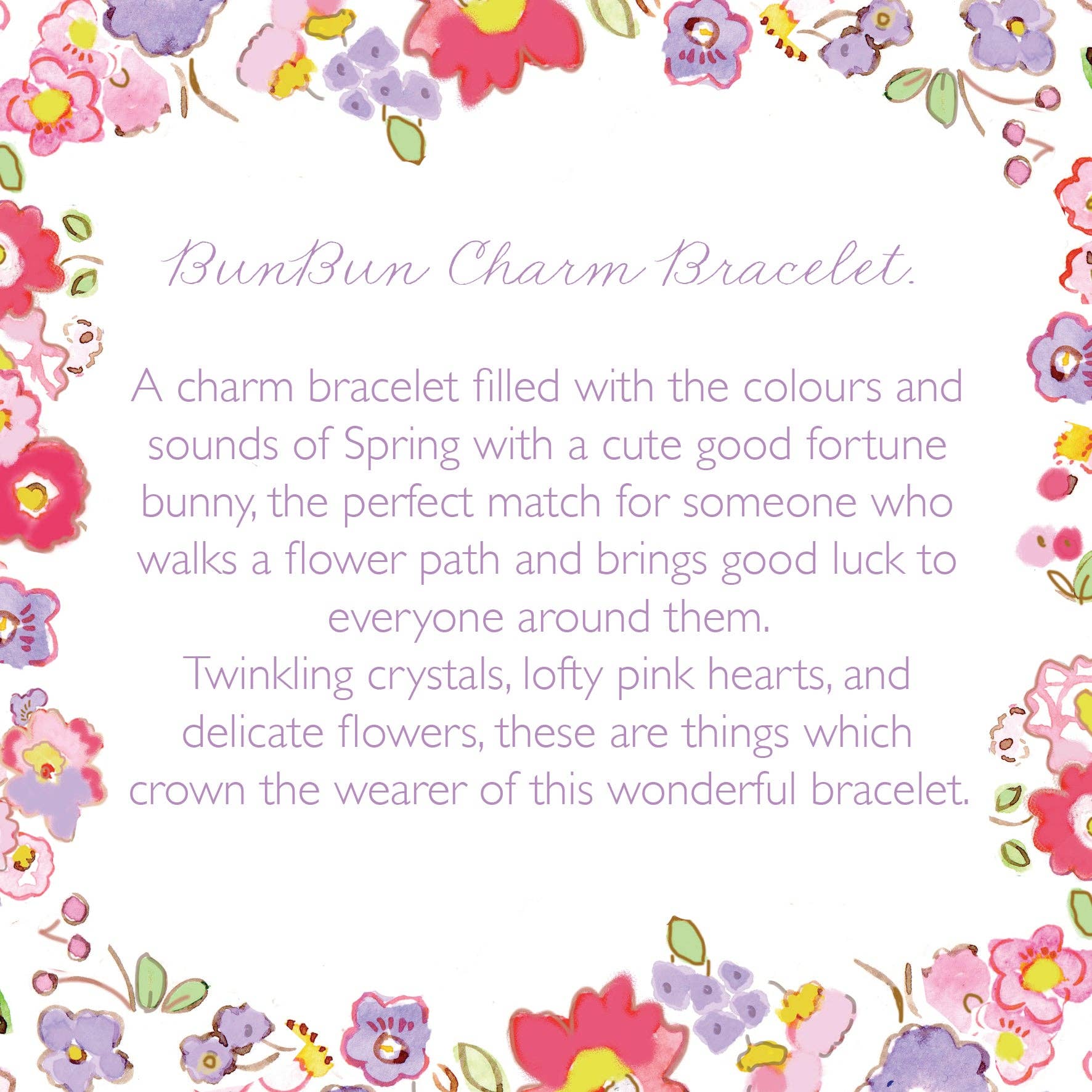Lauren Hinkley | Petite Fleur BunBun Charm Bracelet