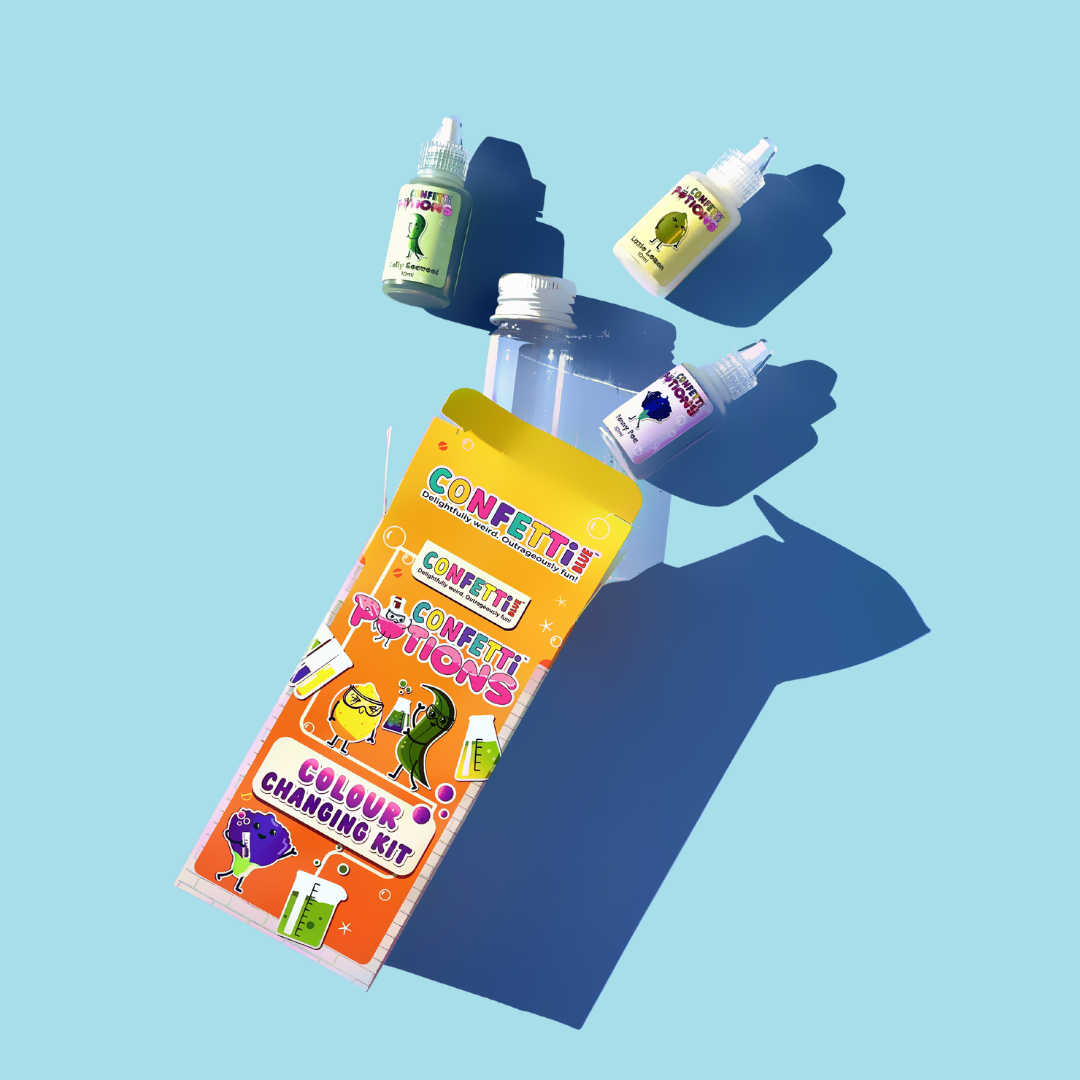 Confetti Blue - Colour Changing Mini Potion Kit