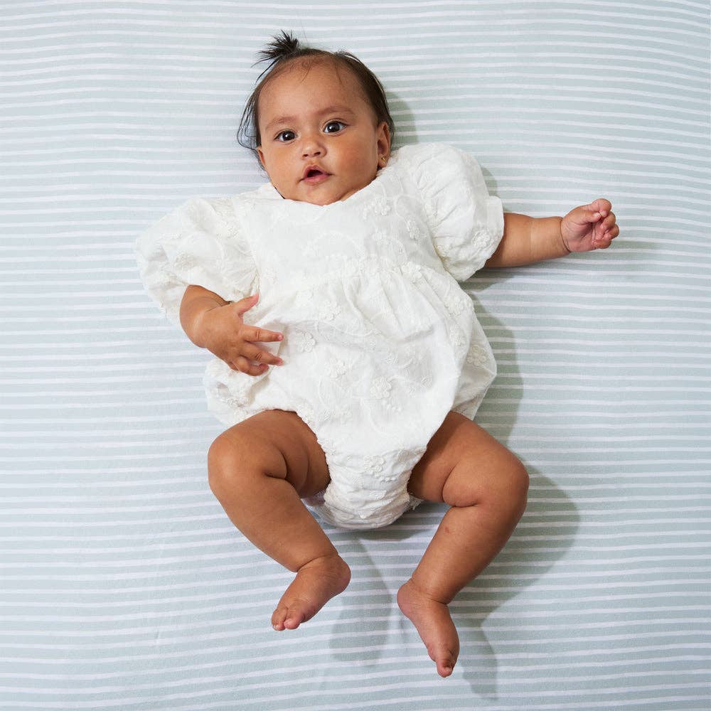 Living Textiles 2 Pack Organic Cot Fitted Sheet | Roam & Roar