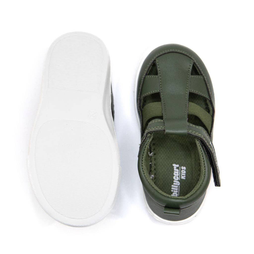 Billycart Kids | MORGAN Green Unisex Toddler Sandals