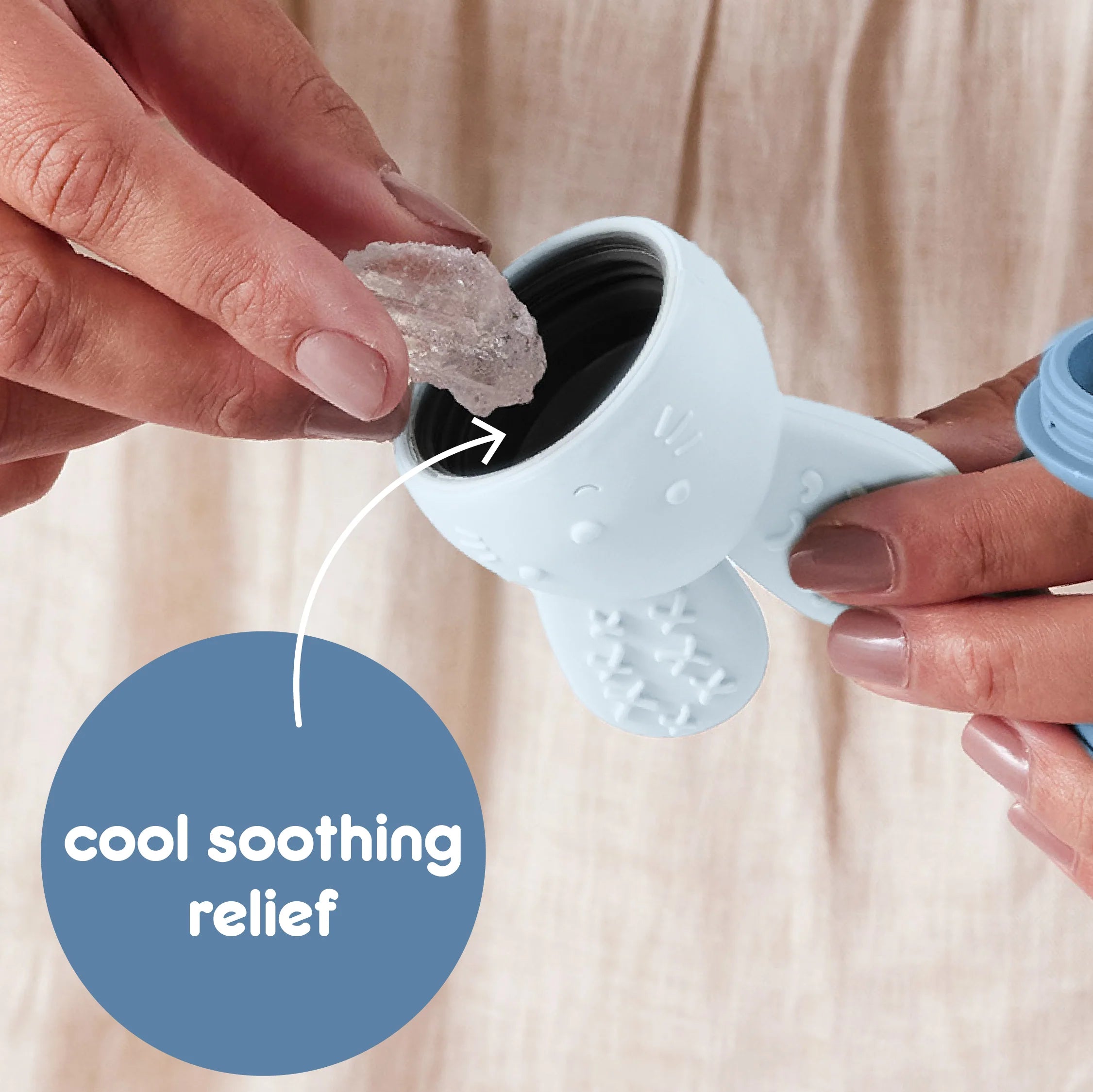 bbox Chill + Fill Teether Lullaby Blue