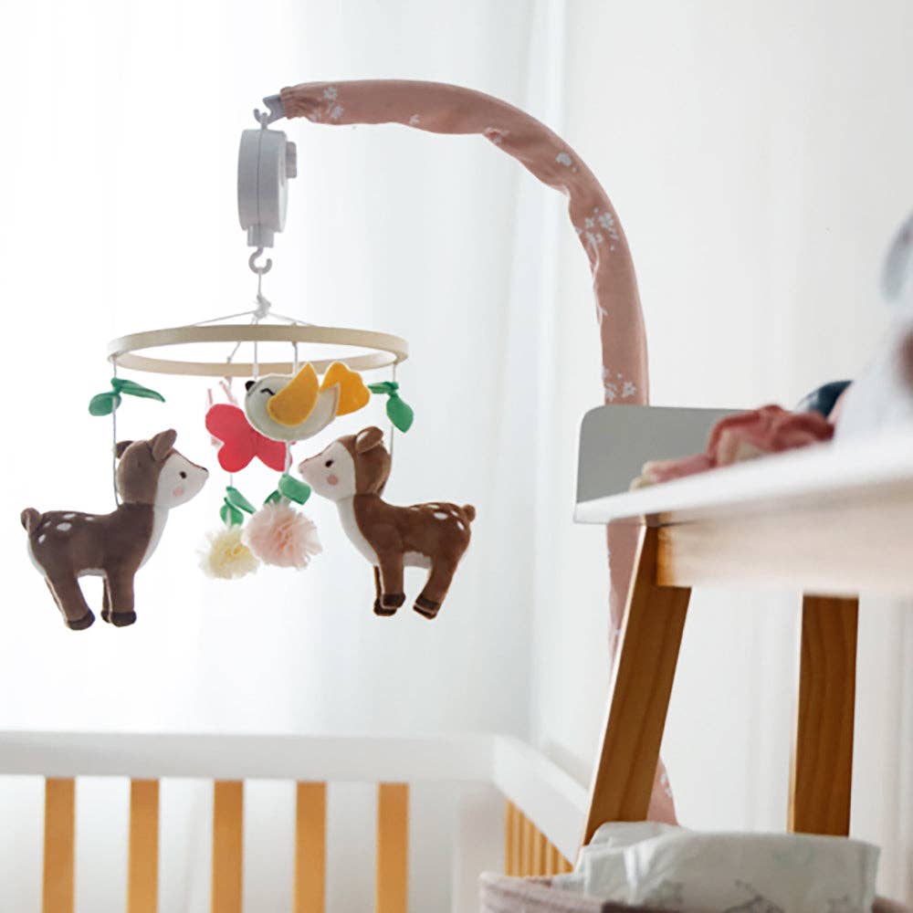 Living Textiles | Musical Mobile Fawn Fables