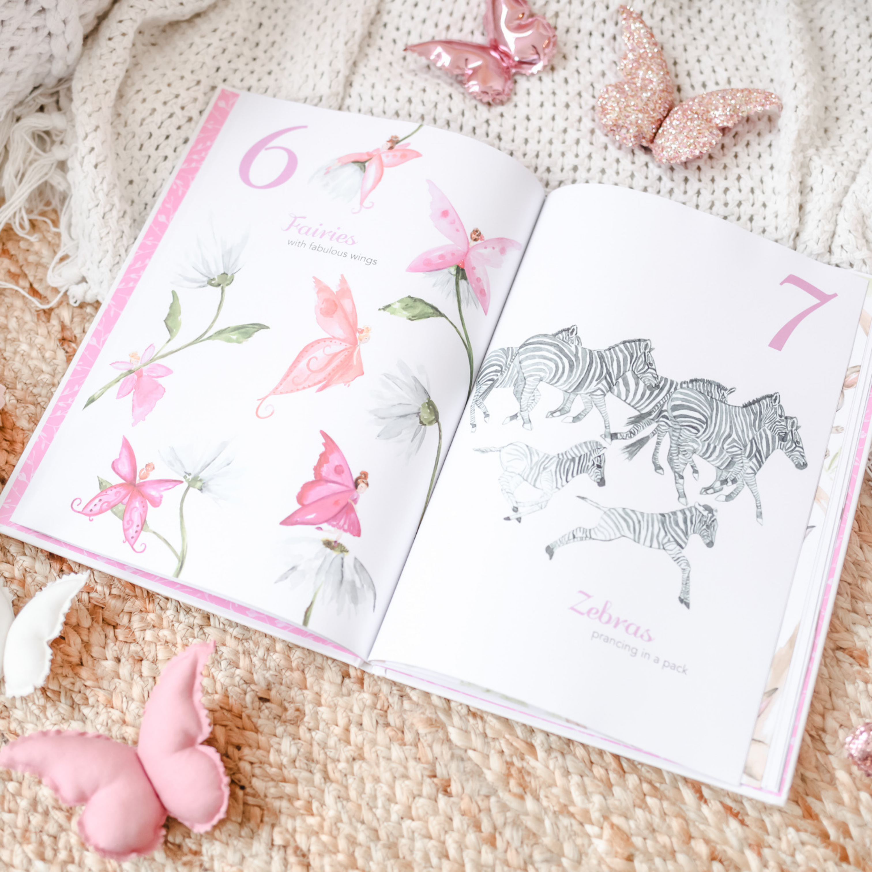 Adored Illustrations | The Enchanting 123