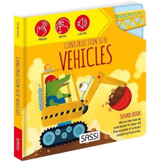 Sassi Sound Book | Construction Site Vehicles