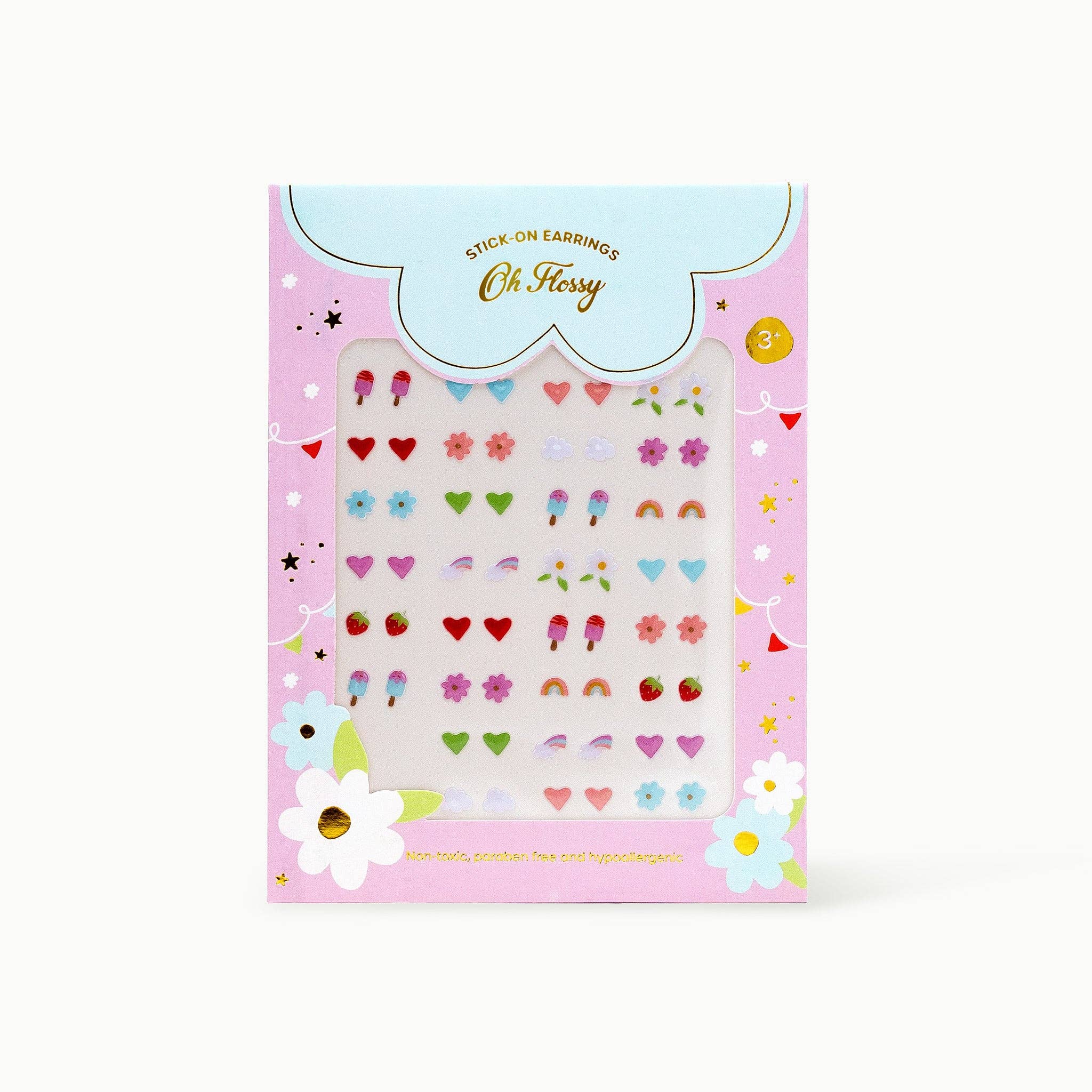 Oh Flossy Oh Flossy Kids Stick-On Earrings