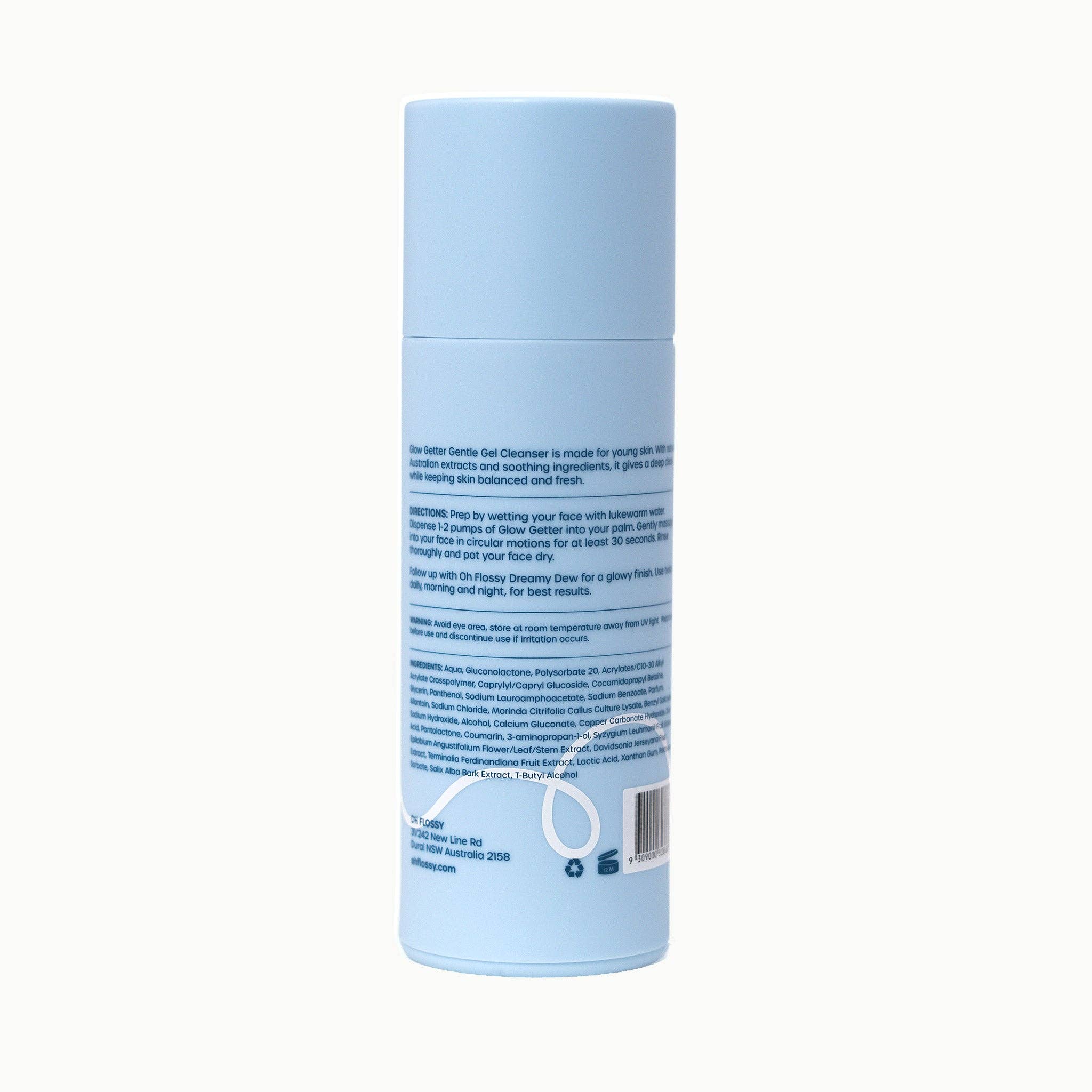 Oh Flossy | Skincare Glow Getter | Gentle Gel Cleanser